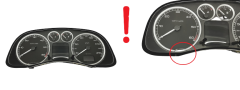 Speedometer/Instrument Cluster Peugeot 307 9646742480 0R00 Sagem 48063