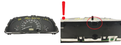 Speedometer/Instrument Cluster Opel Agila 09207456 110008951004 49947