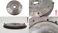 Flywheel 9637267710 0532K3 1.9 D DW8 Peugeot Citroen