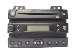 Cd Radio Player Ford Fusion 2S61-18C815-AG B3 LOW CD 4500 Visteon