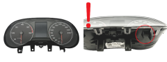 Speedometer/Instrument Cluster Seat Ibiza 6P0920731A A2C94602600 VDO