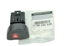 Hazard Light Switch Original Renault 7700435536