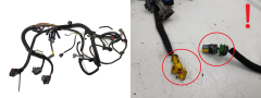 Engine Wiring System 6558E5 9640385280 2.0 16v RFN Peugeot 206