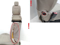 Seat Left Renault Clio 3 III 5D