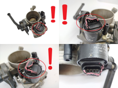 Air Throttle Body 163563 Peugeot 406 1.6 Solex PSA562 B04/01