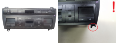 Heater Control Unit A/C Audi A6 C5 4B0820043Q 5HB007604-13 Hella