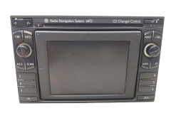 Radio CD Player Navi VW Passat B5 3B0035191D 7612001021 Blaupunkt MFD