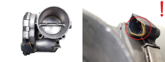 Air Throttle Body Alfa Romeo Iveco Opel 0280750073 Bosch 2525