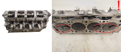 Cylinder Head Renault 1.9 DCI F9Q732 4954 7701474073