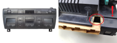 Heater Control Unit AC Audi A6 C5 4B0820043G 5HB007604-01 Hella