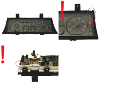 Speedometer/Instrument Cluster Renault 19 7700784070 54350