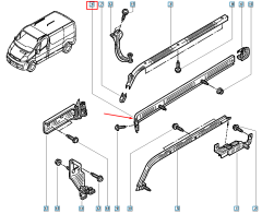 Door Guide New Original 7639000Q0E 8200841769 Renault Nissan