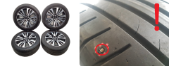 Aluminium Wheels Assy Espace 5 403009048R 235/55R19 Dunlop Sport Maxx