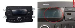 Car Radio USB Bluetooth Dacia 281156864R