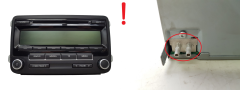 Cd Radio Player Volkswagen 5M0035186J 28445307 Delphi