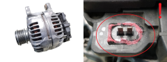 Alternator VW AG Skoda 06F903023F Bosch 0124525091 140A 1092