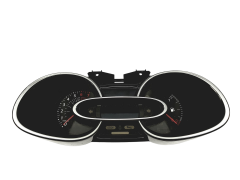 Speedometer/Instrument Cluster Renault Clio 4 248101135R A 52147
