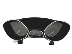 Speedometer/Instrument Cluster Ford Focus MK3 F1ET-10849-BJR F1ET10849BJR