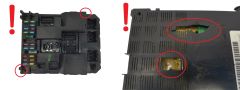 Controller BSI J01-00 9651197380 9651196680 PSA Valeo 2156