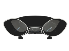 Speedometer/Instrument Cluster Ford Focus F1ET-10849-BLK 50629