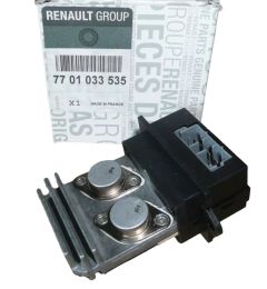 Fan Rheostat New Original 7701033535 Renault