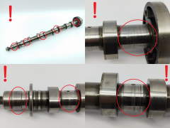 Camshaft 8200827922 8200456103 2.0 2.3 dCi Renault Opel Nissan 1100