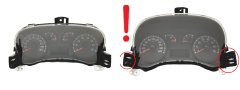 Speedometer/Instrument Cluster Fiat Panda 51810208 50201
