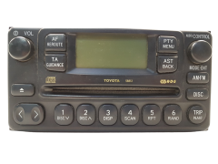 Cd Radio Player Toyota RAV4 86120-42130 CQ-TT3370A 58812
