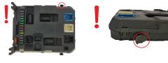 Controller BSI X01-00 9664983080 PRT06750-01 PSA Valeo 1655