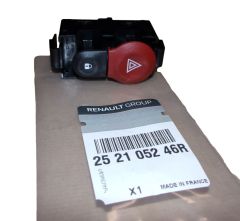 Hazard Light Control New Original 252105246R Renault