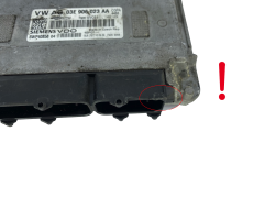 Controller 03E906023AA 5WP40858 04 Seat VW siemens 52545