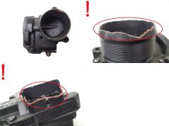 Air Throttle Body Peugeot 207 V757438080-01 A2C53252163 1.6 THP