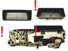 Speedometer/Instrument Cluster Peugeot 505 633A320k6J 6/33/A320k6J