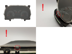 Speedometer/Instrument Cluster Fiat Fiorino Citroen Nemo 1371616080 