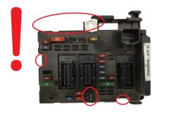 Controller BSM B3 9650664080 PSA Delphi 1216