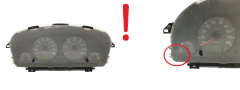 Speedometer/Instrument Cluster Berlingo Partner 9645444280 PSA 52666