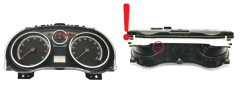 Speedometer/Instrument Cluster Opel Corsa D P0013373005 55890