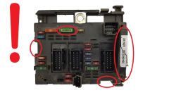 Controller BSM B2 9646405180 PSA Delphi 1280