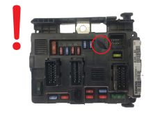 Controller BSM -B3 T118470003J 9643498880 PSA Siemens 1819