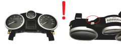 Speedometer/Instrument Cluster Peugeot 207 9666898580 52115