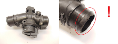 Throttle Body Valve 1,6 hdi 9660030480 0345E4 Peugeot Citroen 5107