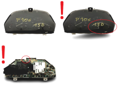 Speedometer/Instrument Cluster Peugeot 106 9627755480 Jaeger 58002