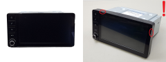 Navigation Radio Mitsubishi Space Star 8740A115 SDA3EM