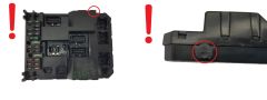 Controller BSI J03-00 9651196880 9651197580 PSA Valeo 2117