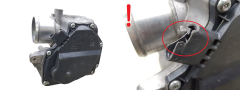 Air Throttle Body EGR Fiat Opel 55260126 HU150600-0020 1.3 CDTI 3057