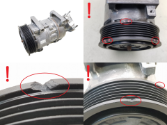 Air Con Compressor/Pump Denso 447150-1730 5SEL12C 9676443980 Citroen Peugeot