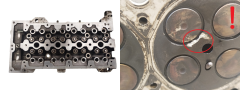 Cylinder Head Fiat Opel 55206388 1.3 JTD CDTI 3