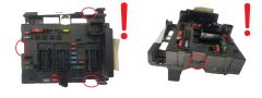 Controller BSM B3 9657608780 PSA Delphi 1825