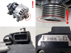 Alternator 9815455980 Valeo Citroen Peugeot NA CZĘŚCI