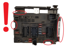 Controller BSM B3 9646405280 PSA Delphi 1261